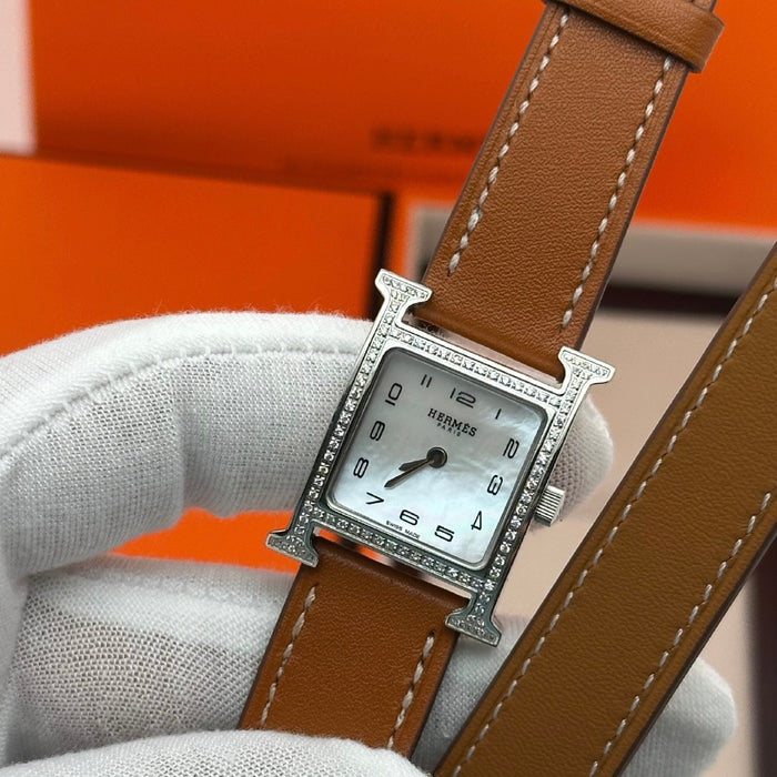 “H”Stress Brown Watch