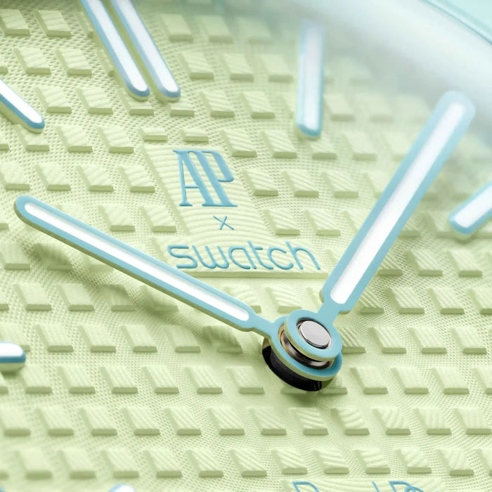 Audemars Piguet x Swatch "Blaue Acht" watch Royal Pop