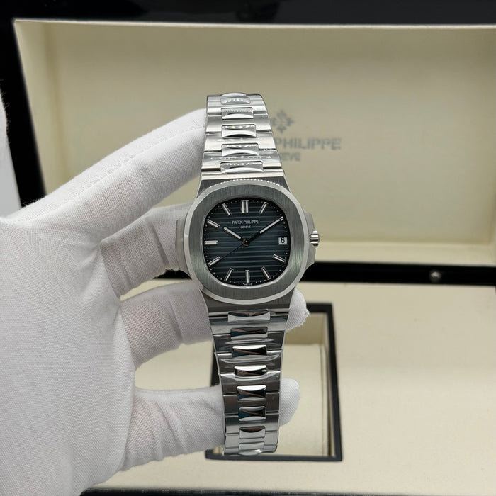 Patek Philippe nautilus 5711/1A-010 men's mechanical watch blue Dial 40MM