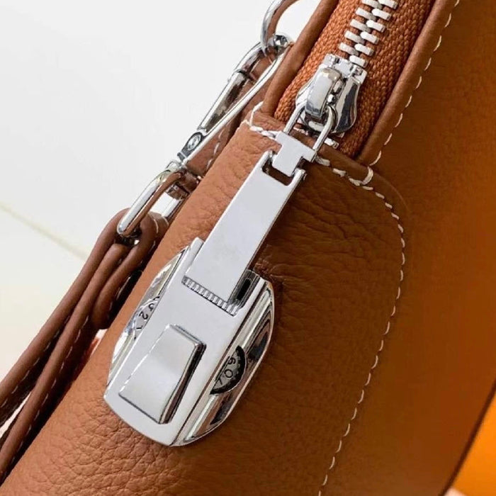 “H”Genuine Leather Handbag