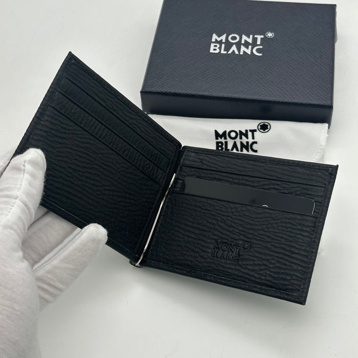 Montblanc Wallet with a Built-in Money Clip (Montblanc Collection)