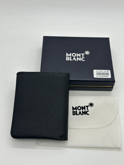 Montblanc Black Real Leather Wallet (Montblanc Collection)