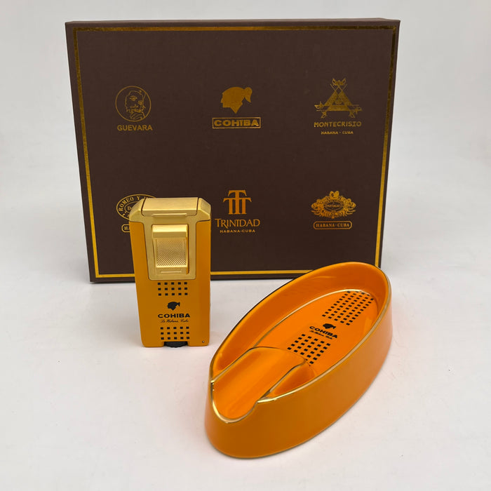 Cohiba Ashtray And Lighter Set