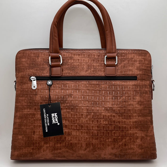 Montblanc Brown Laptop Bag EWM1967-5 (Montblanc Collection)