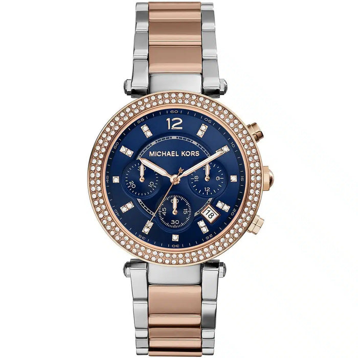 Michael Kors Watch For Women Parker MK6141 with blue dial Authentic