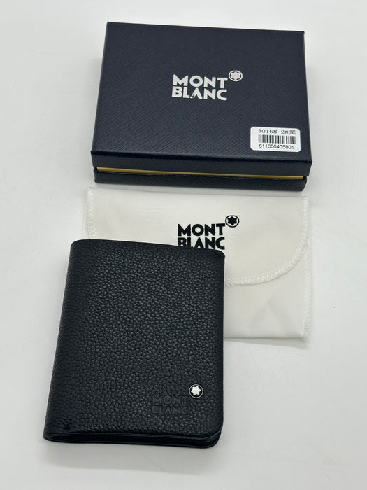 Montblanc Black Real Leather Wallet (Montblanc Collection)