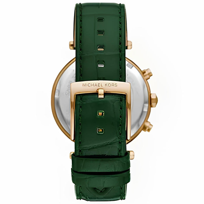 Michael Kors Watch For Women Parker MK6985 With White Dial Polyurethane Chloride Strap Authentic