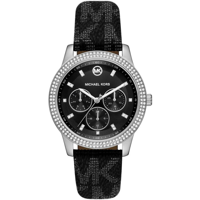 Michael Kors Tibby Chronograph Black Dial MK2976 Womens Watch Authentic