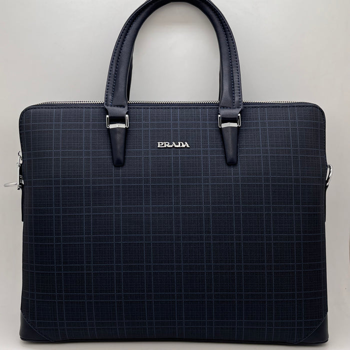 Prada Blue Laptop Bag PL6615-5