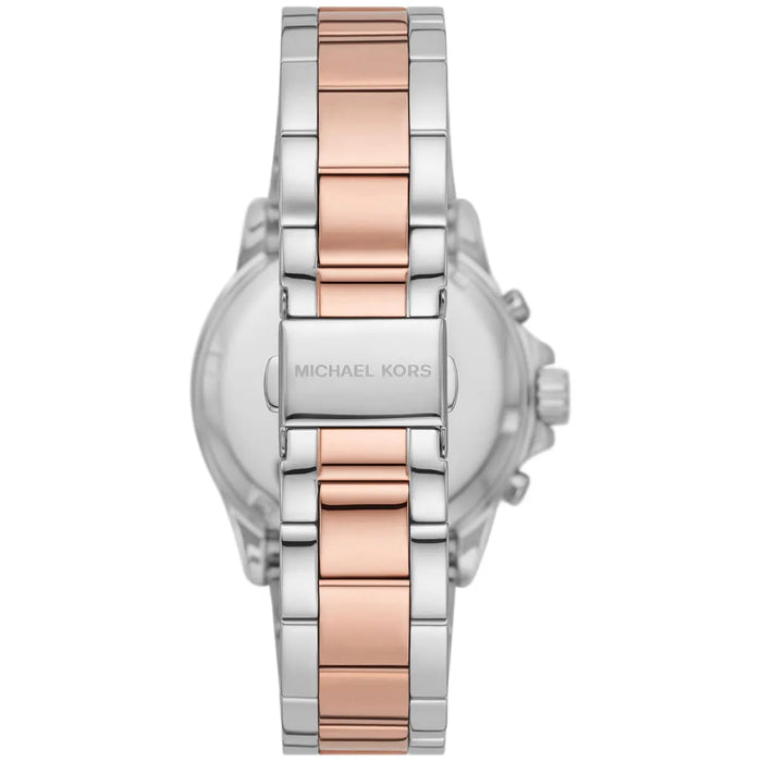 Michael Kors Everest Chronograph Two-Tone Stainless Steel Watch MK7214 Authentic