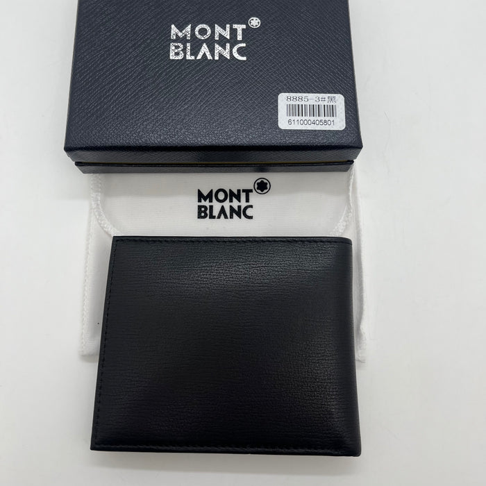 Montblanc Black Real Leather Wallet (Montblanc Collection)