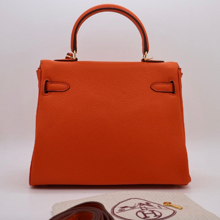 Key-Lock Classic Genuine Leather Women Bag
