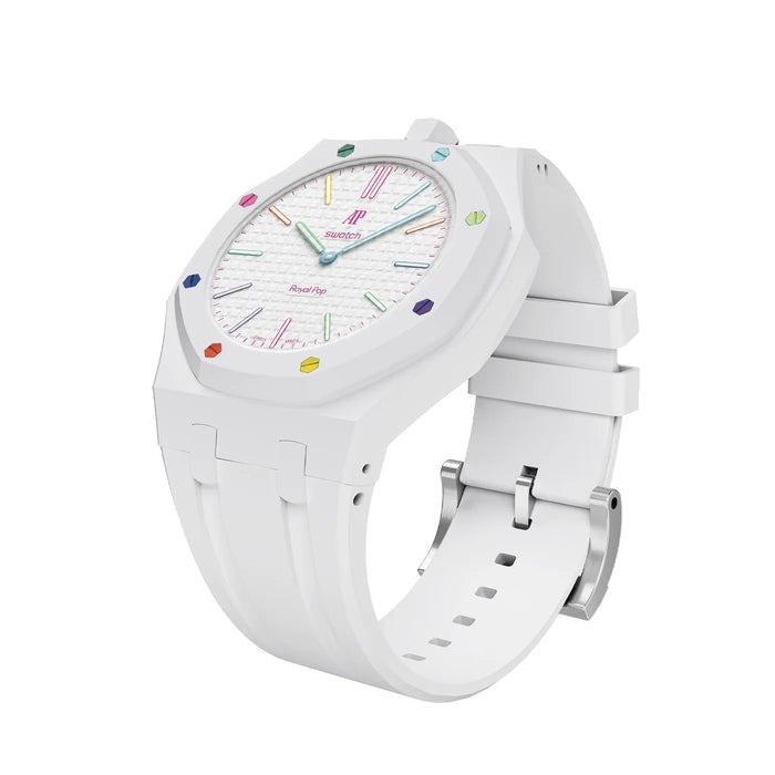 Audemars Piguet x Swatch "Royal Pop" Huit Blanc