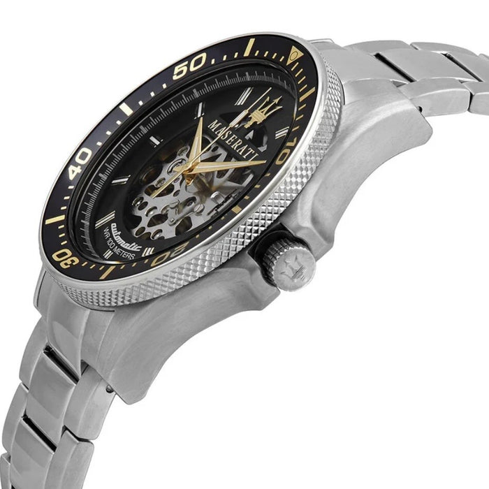 Maserati Sfida Watch Black Dial R8823140002- Authentic