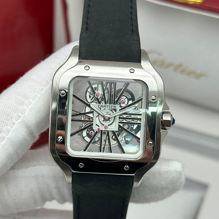 Cartier Santos 100 Skeleton Automatic