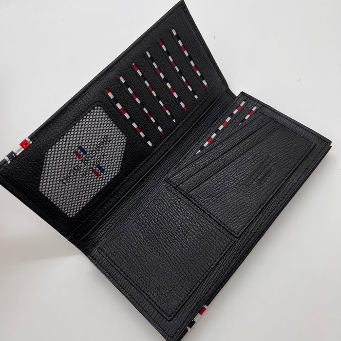 Thom Browne pebbled-leather long wallet
