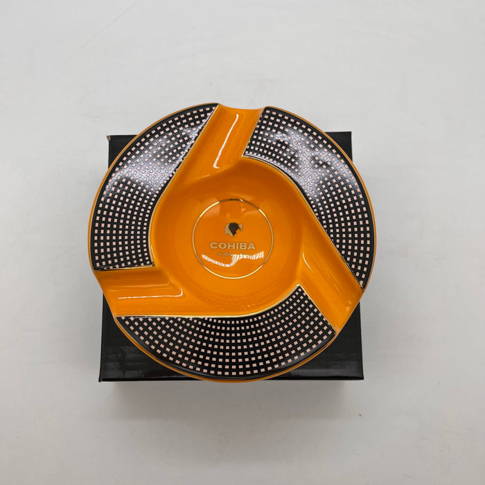 Cohiba Ceramic Triangle Cigar Ashtray