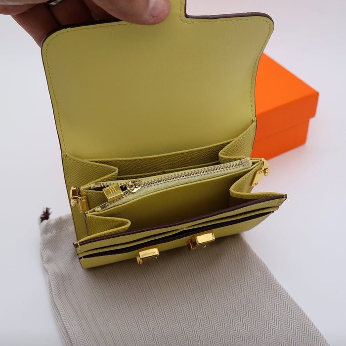 “H” Genuine Leather Women Wallet