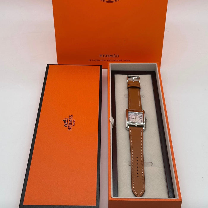 ‘H” Cape Cod With Tan Strap Watch For Women