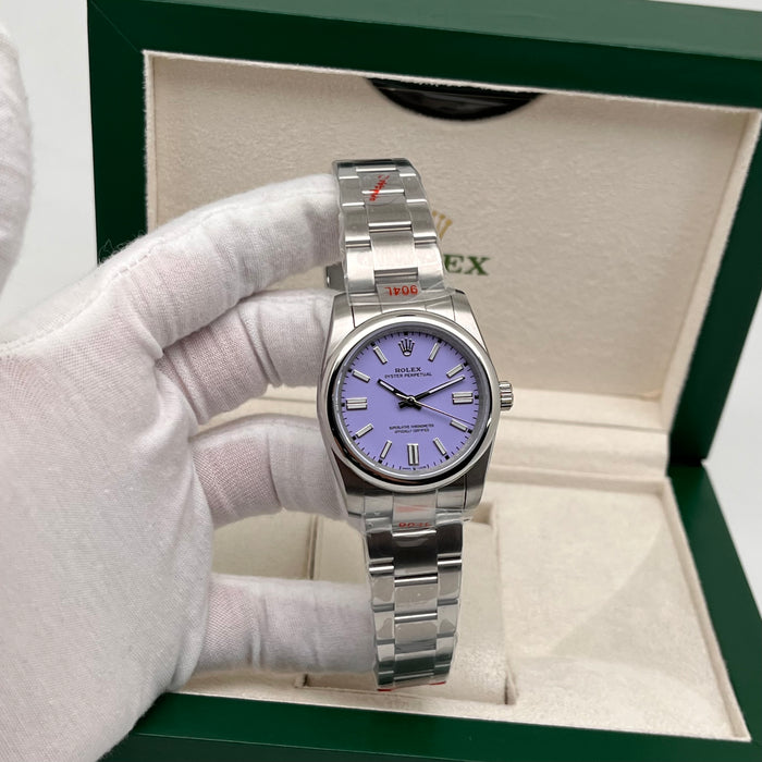 Rolex Oyster Perpetual Lavender Dial (5A+)