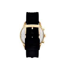 Michael Kors MKO1038 Berkley Quartz Rose Gold Dial Pink Silicone Watch Authentic