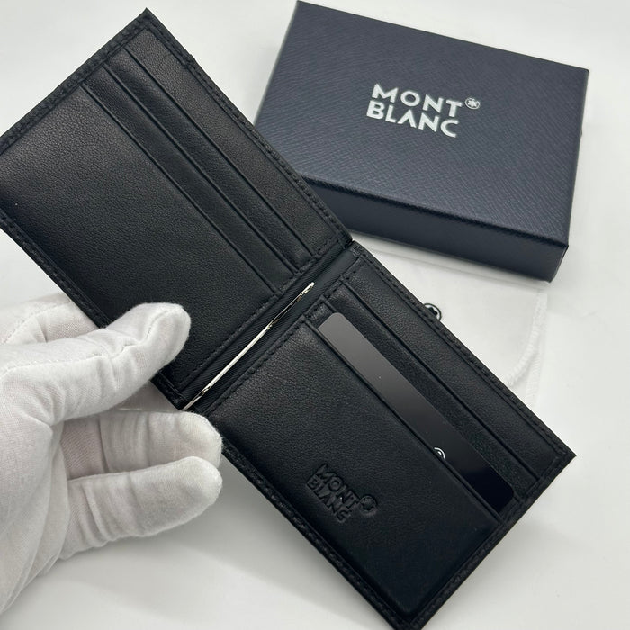 Montblanc Wallet with a Built-in Money Clip (Montblanc Collection)