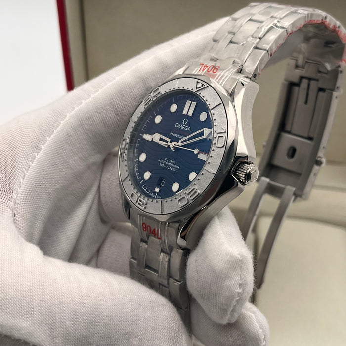 Omega Seamaster Diver 300M Co-Axial Master Chronometer 42mm – Titanium Blue Dial