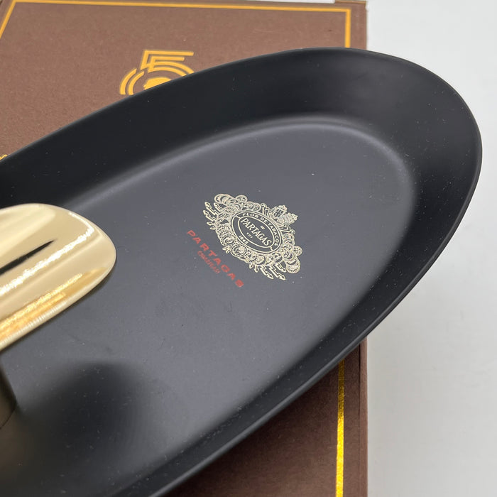 Lubinski Boat-Shaped Single Cigar Ceramic Ashtray