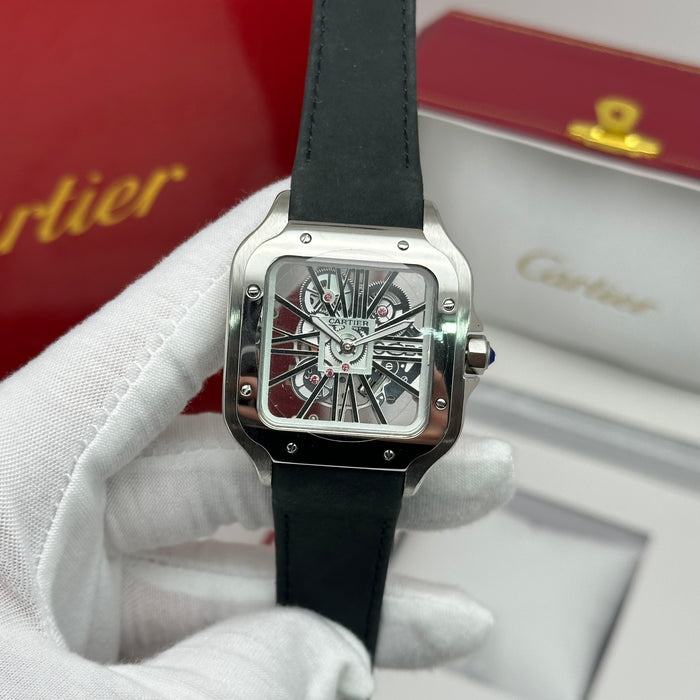 Cartier Santos 100 Skeleton Automatic