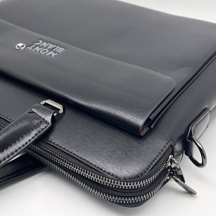Montblanc Leather Laptop Bag FG1977-5 (Montblanc Collection)