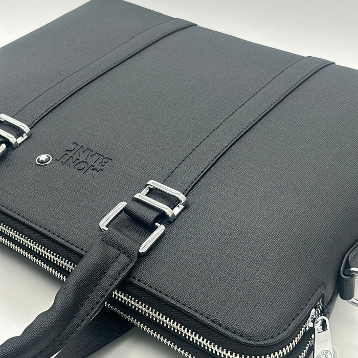 Montblanc Leather Laptop Bag