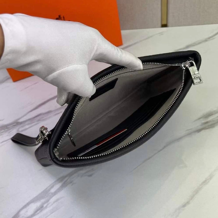 “H” Genuine Leather Handbag