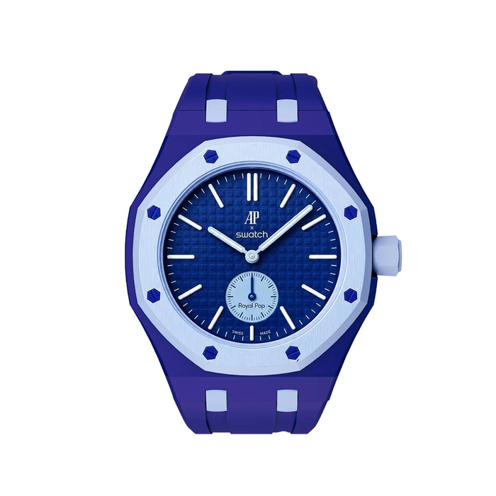 Swatch x Audemars Piguet Royal Pop Two Tone Sky Blue