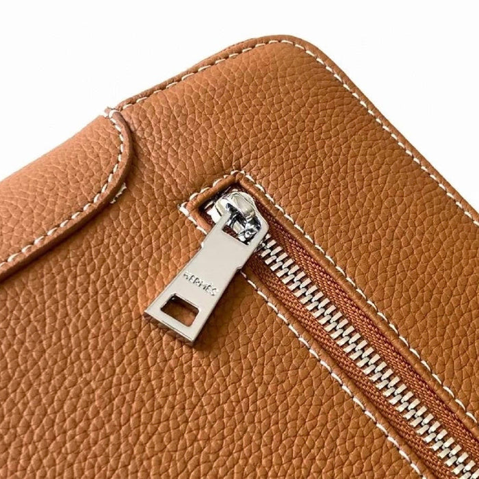 “H”Genuine Leather Handbag