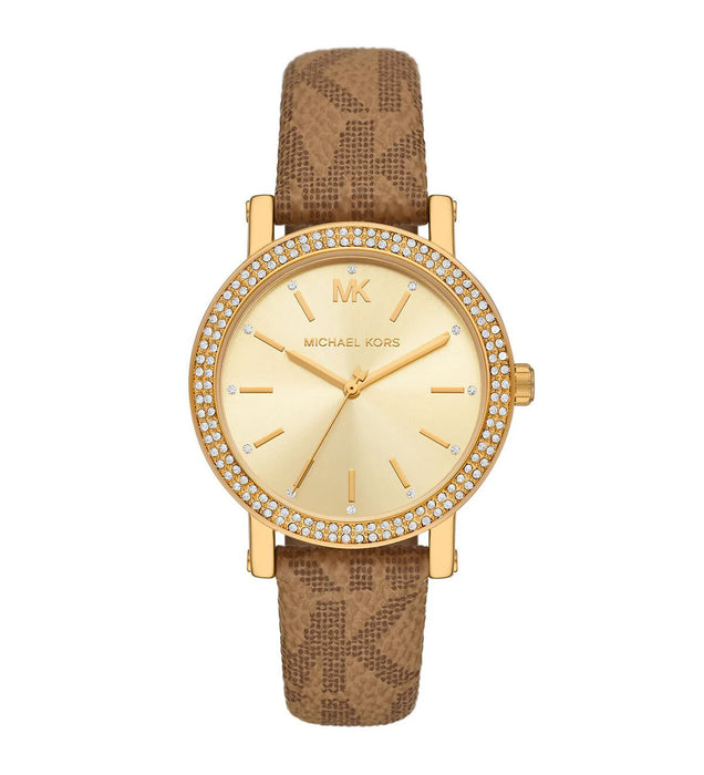 Michael Kors MKO1026 Corey Pave Crystals Women’s Watch Authentic