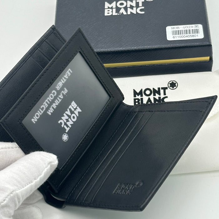 Montblanc Black Leather Wallet (Montblanc Collection)