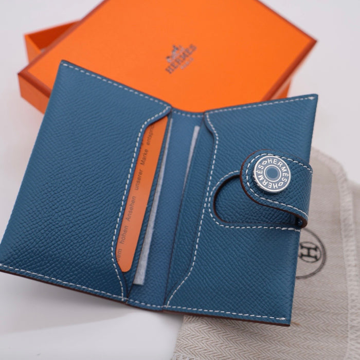“H” Genuine Leather Women Wallet