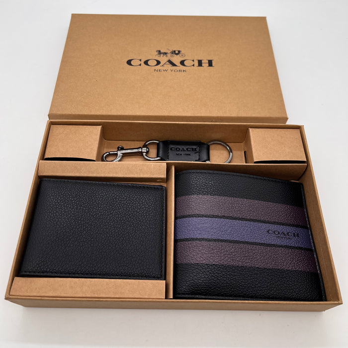 Coach Compact 3-in-1 Wallet Set