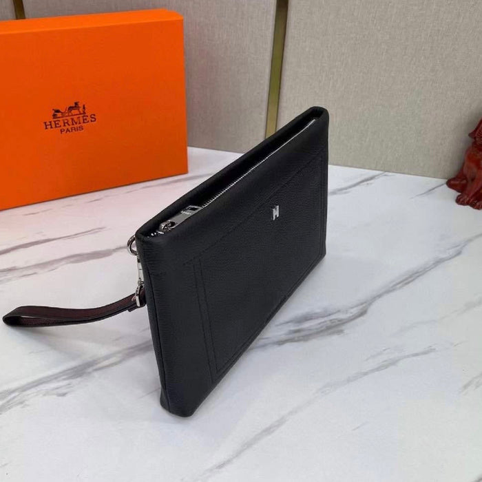 “H” Genuine Leather Handbag