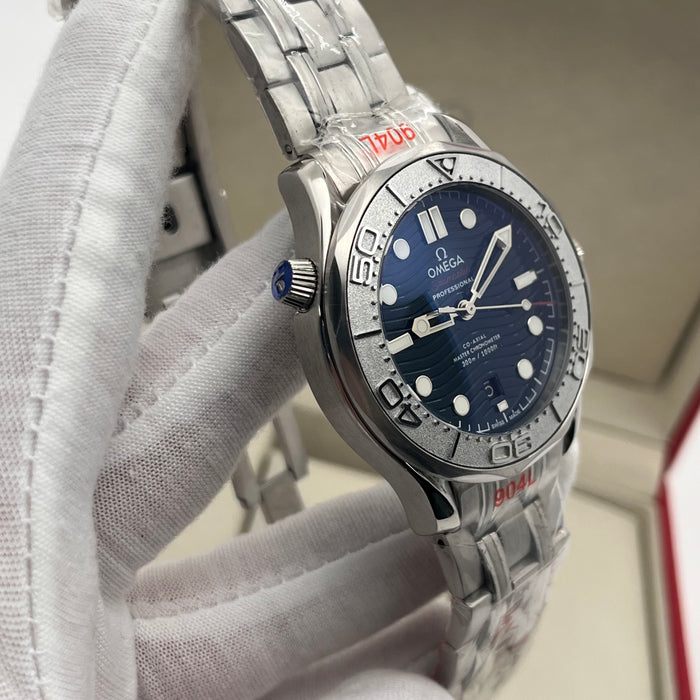 Omega Seamaster Diver 300M Co-Axial Master Chronometer 42mm – Titanium Blue Dial