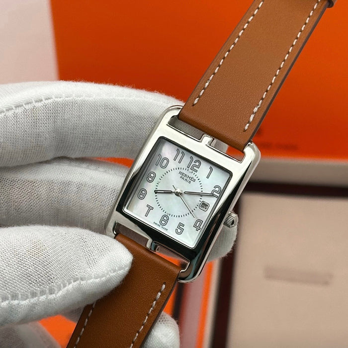 ‘H” Cape Cod With Tan Strap Watch For Women