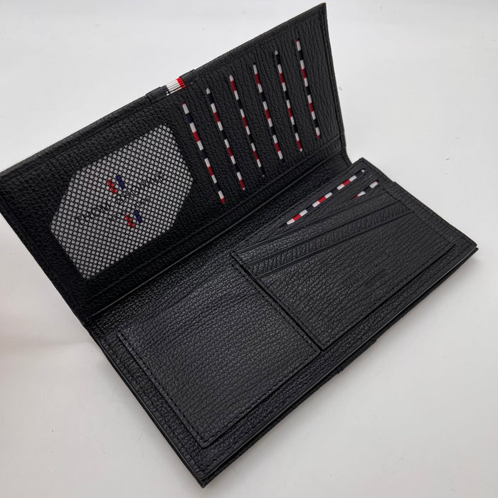 Thom Browne pebbled-leather long wallet