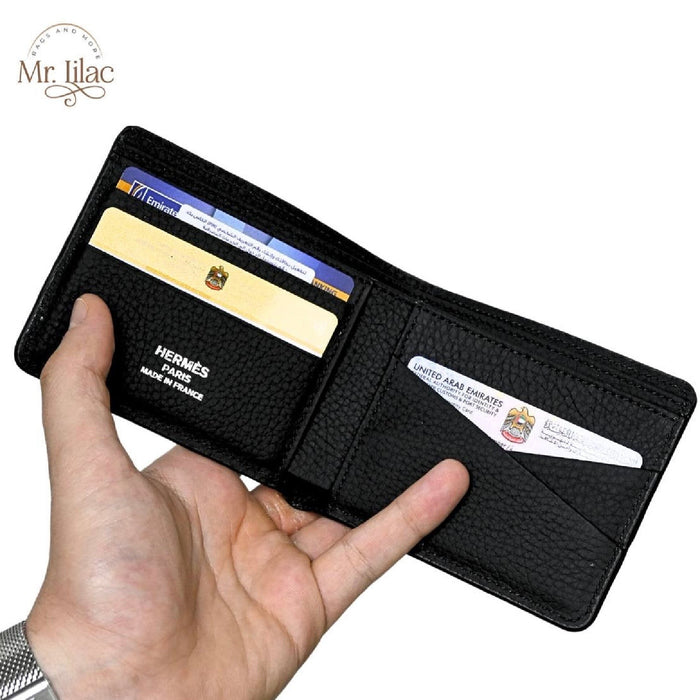 “H” Real Leather Wallet