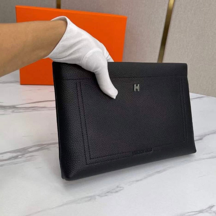 “H” Genuine Leather Handbag