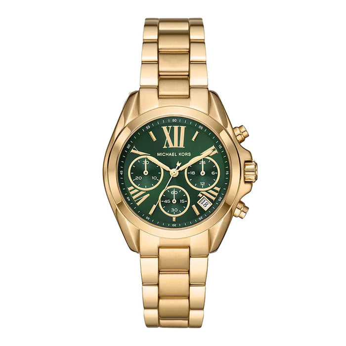 Michael Kors Mini Bradshaw Chronograph Watch Mk7257 Authentic
