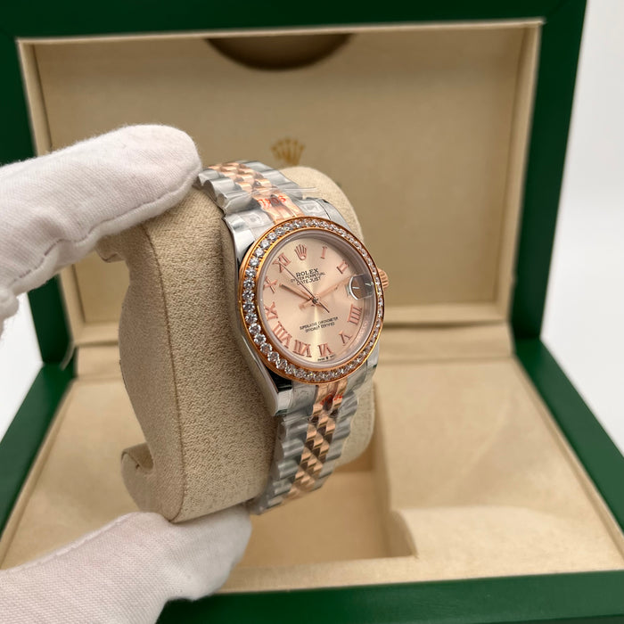 Rolex Datejust 31mm Roman Diamond Dial