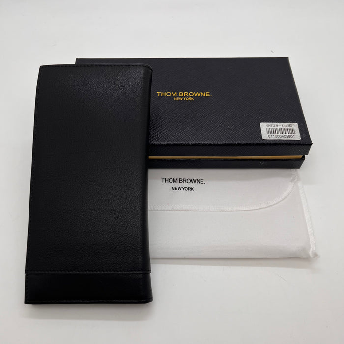 Thom Browne pebbled-leather long wallet
