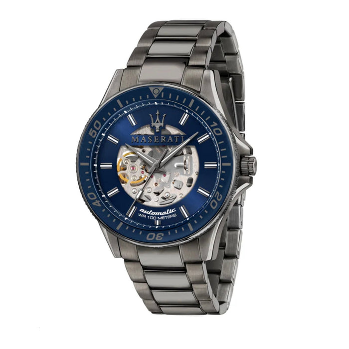 Maserati Grey Sfida blue Watch R8823140001- Authentic