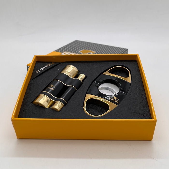 Cohiba Ashtray and lighter Set