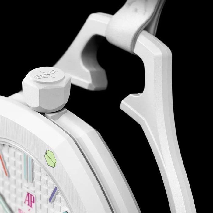 Swatch x Audemars Piguet Bioceramic Royal Pop "Huit Blanc"